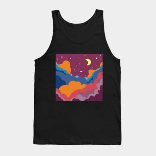 colorful starrynight Tank Top